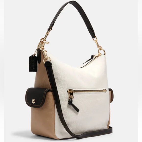 Coach Pennie Shoulder Bag in Colorblock - Picture 2 of 4